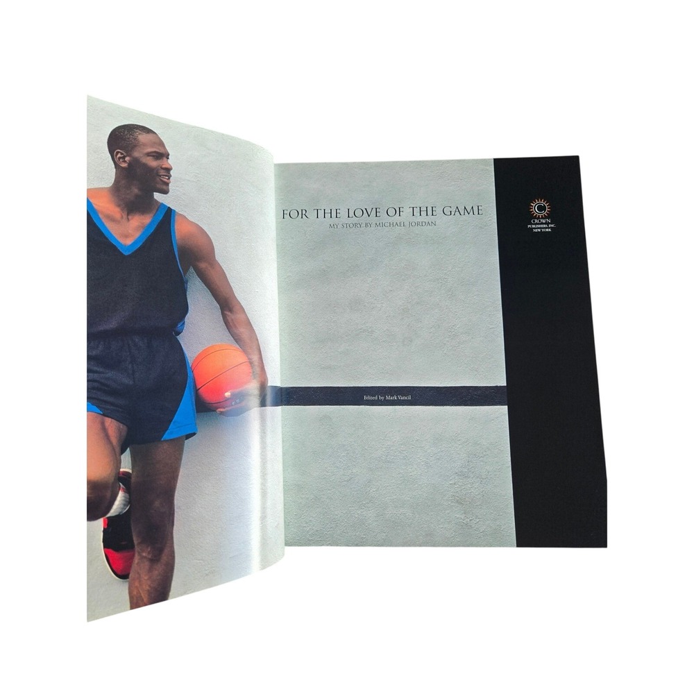 Michael Jordan For the Love of the Game: My Story First Edition Hardcover Book